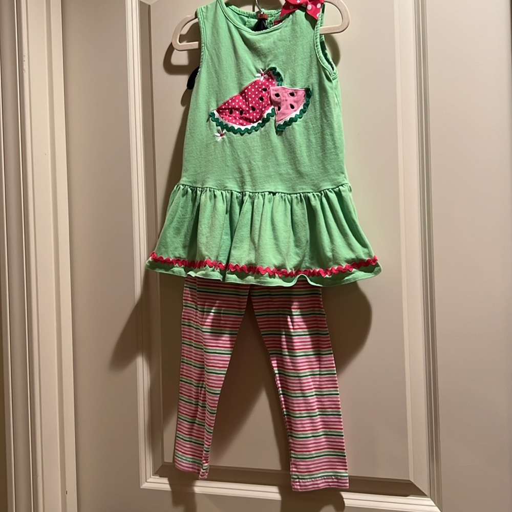 EUC—Girls Watermelon Outfit